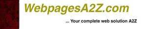 WebpagesA2Z.com Logo